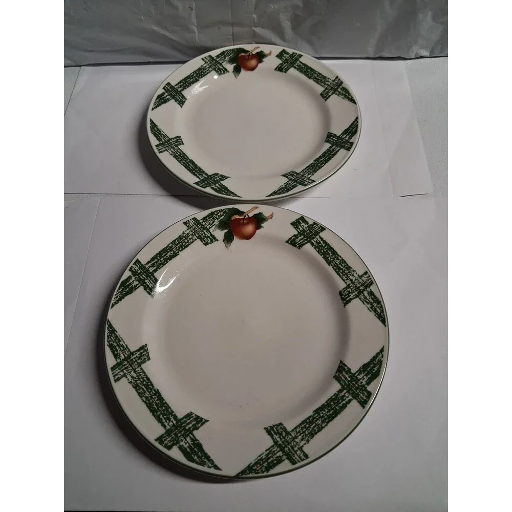 cades cove collection Apple Salad Plates 7.5